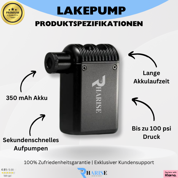 LakePump© | Mini-Luft-Kompressor